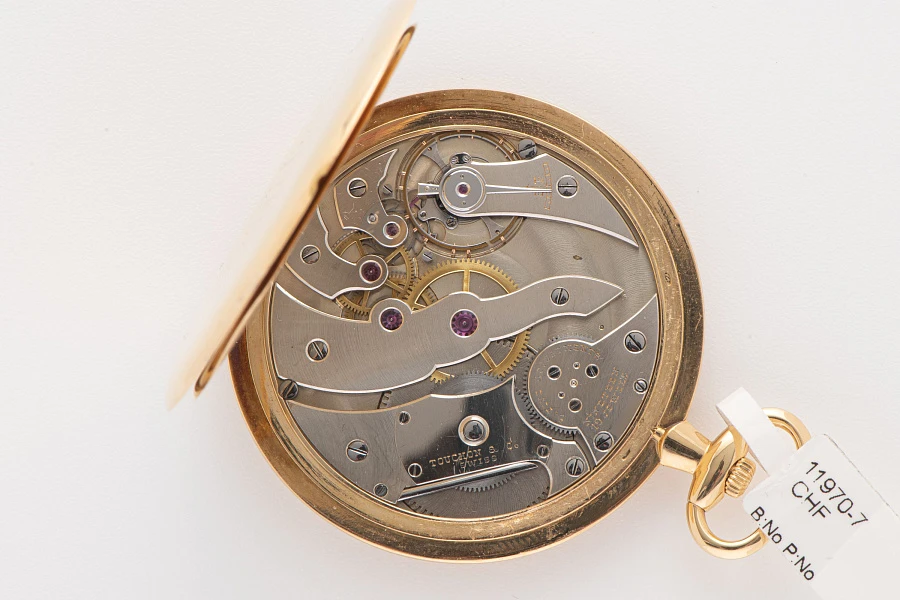 Ultra Thin Pocket Watch in 18k Yellow Gold