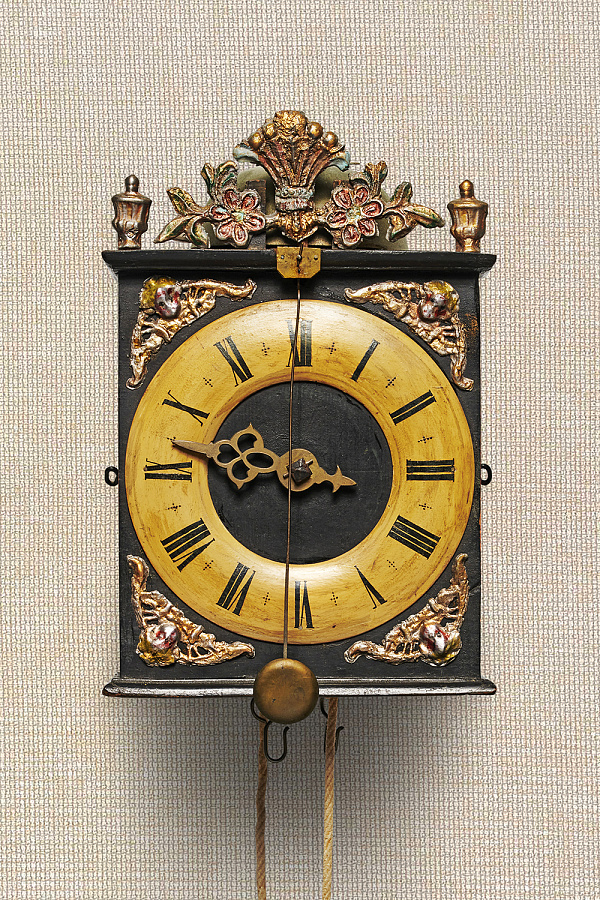 Bernese Wooden Wall Clock