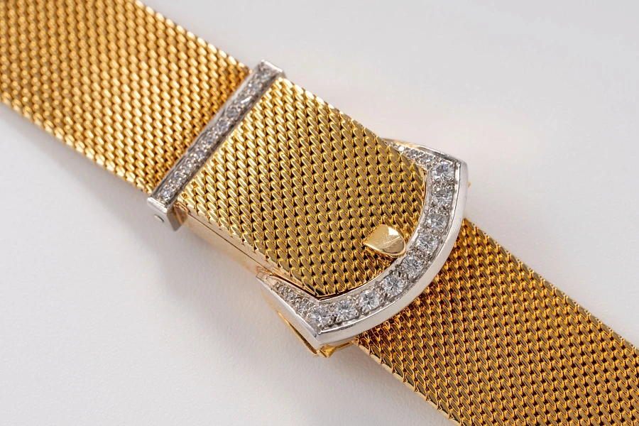 Precision Jewelry Watch in 18k Yellow Gold
