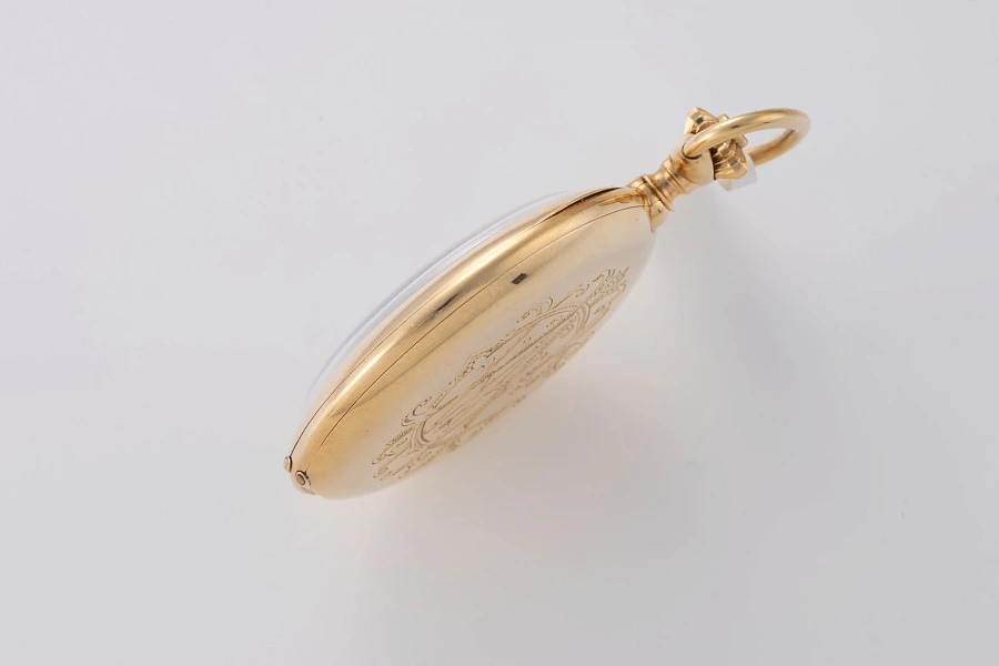 Monopusher Chronograph Pocket Watch in 18k Rose Gold