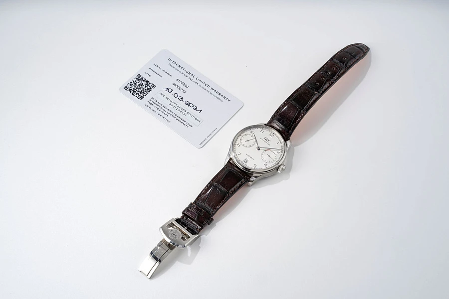 Portugieser Automatic 8 Days Ref. IW500712 in Stainless Steel