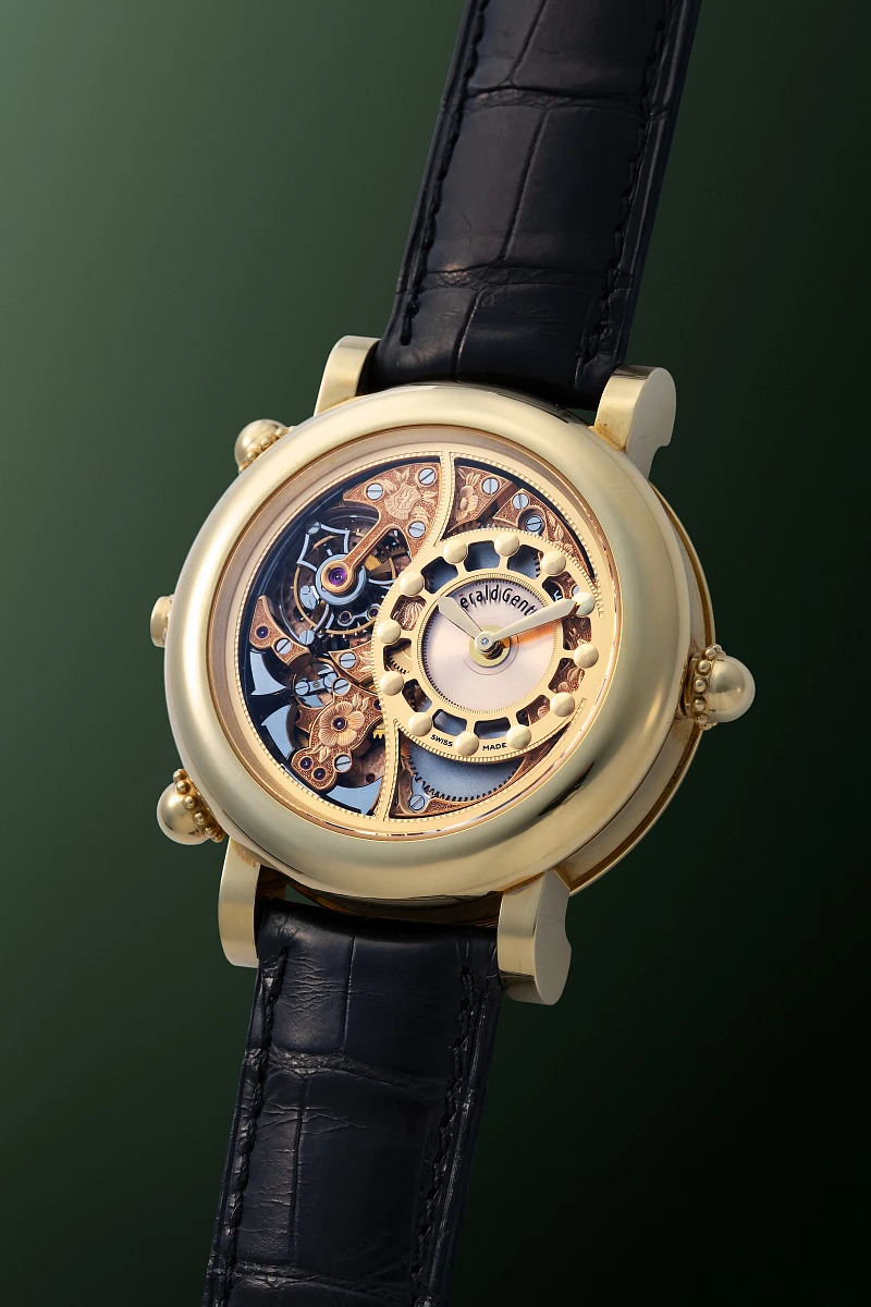 Piece Unique Tourbillon with Grande and Petite Sonnerie Ref. GS1.X.20 in 18k Yellow Gold