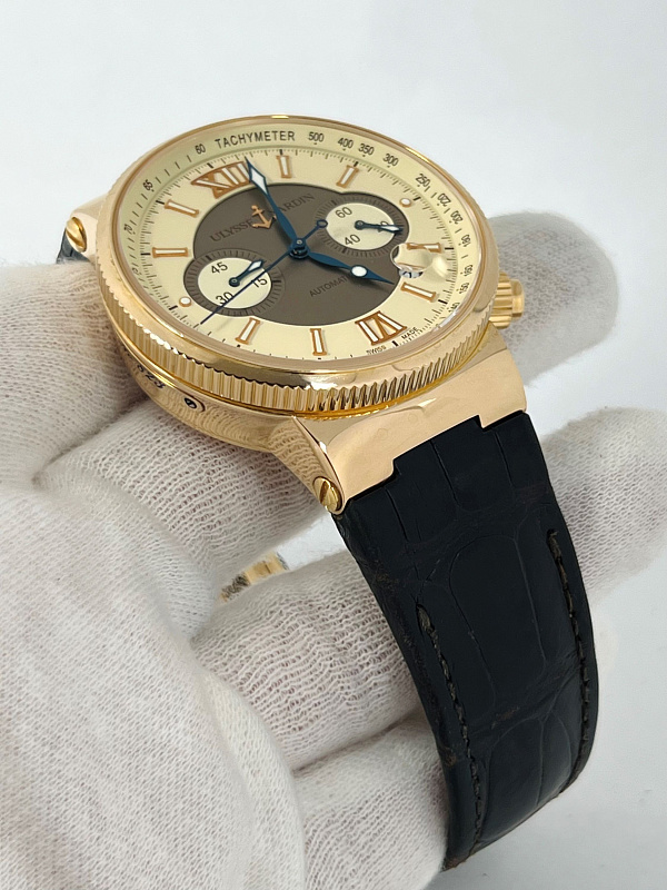 Marine Chronograph Rose Gold