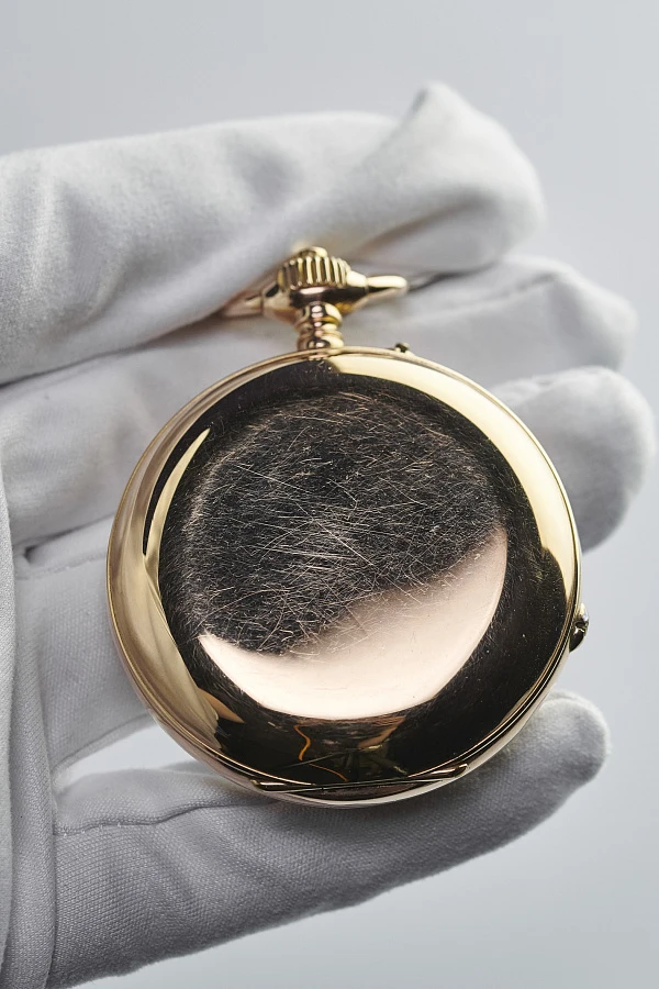 Lépine pocket watch with full calendar