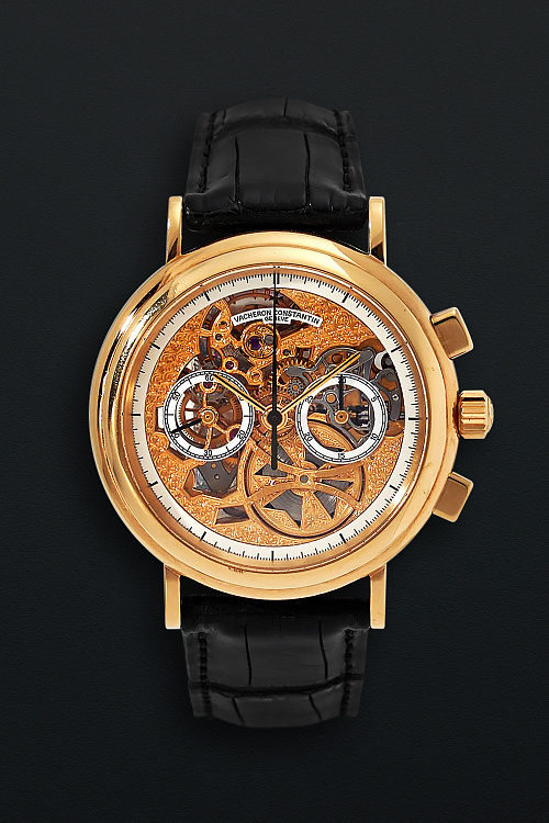 Patrimony Chronograph Squelette Rose Gold