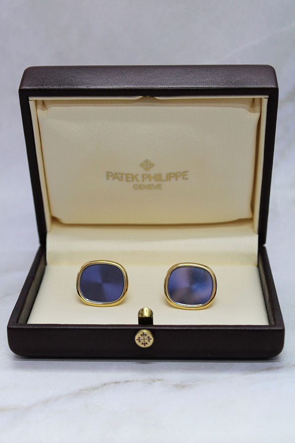 Golden Ellipse Cufflinks in 18k Yellow Gold 26.85 g