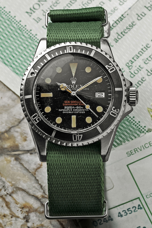 Rolex Sea-Dweller 1665 "Double Red" Ghost Bezel