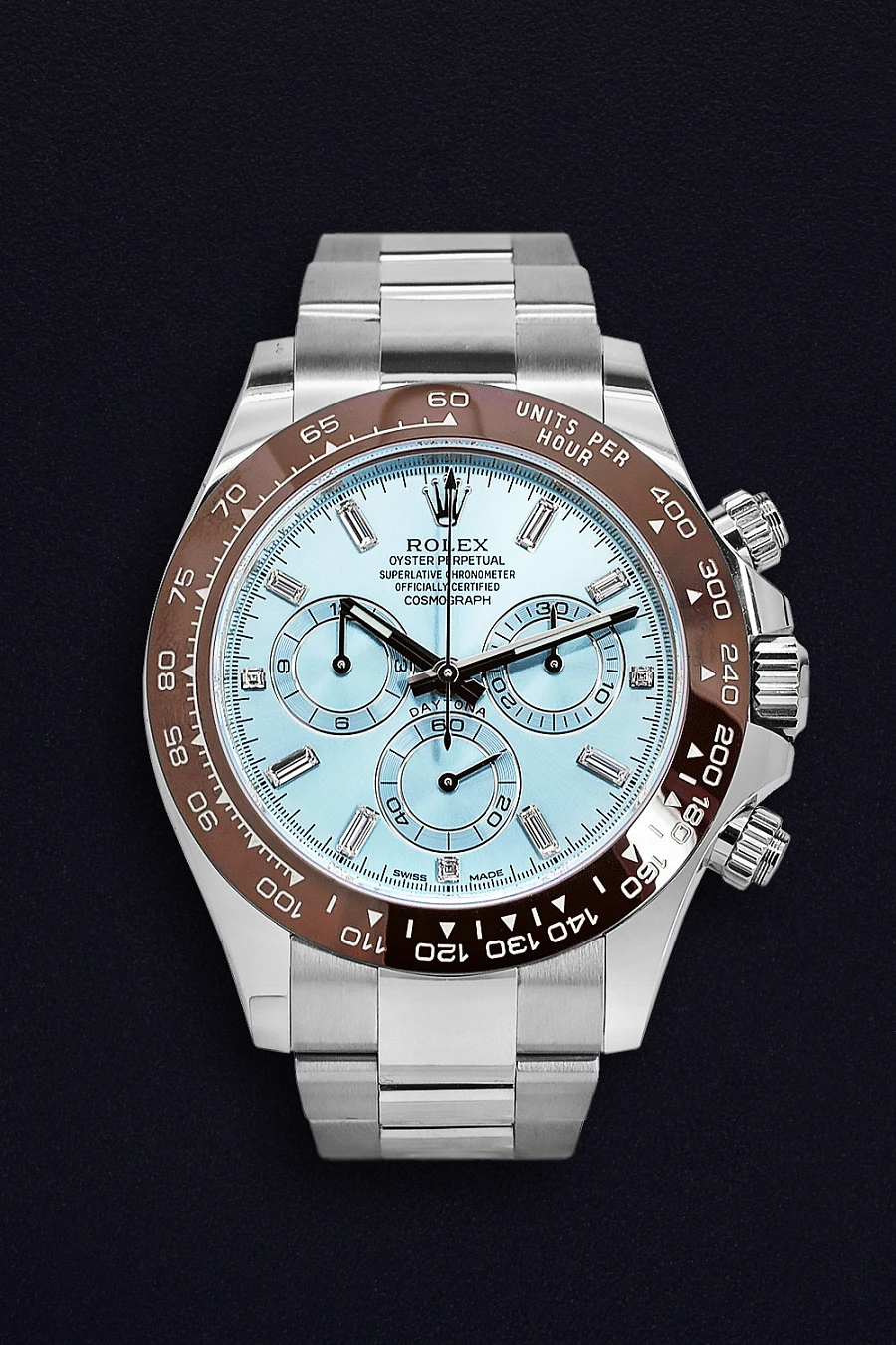Daytona Platinum Baguette Dial