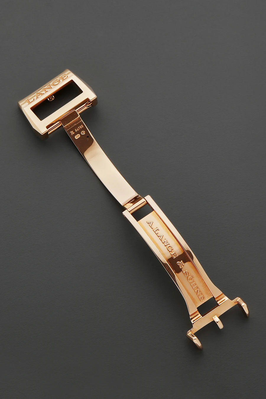 18K Rose Gold Folding Buckle