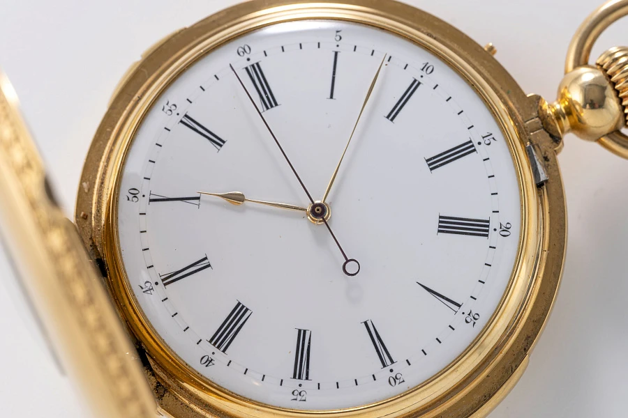 Minute Repeater with Dead-Beat Seconds and a Louis Audemars Base Caliber in 18K Yellow Gold