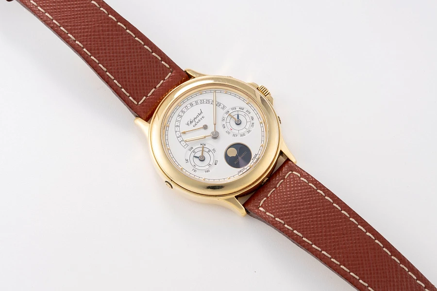 Perpetual Calendar Ref. 1165 Designed by Svend Andersen in 18k Yellow Gold