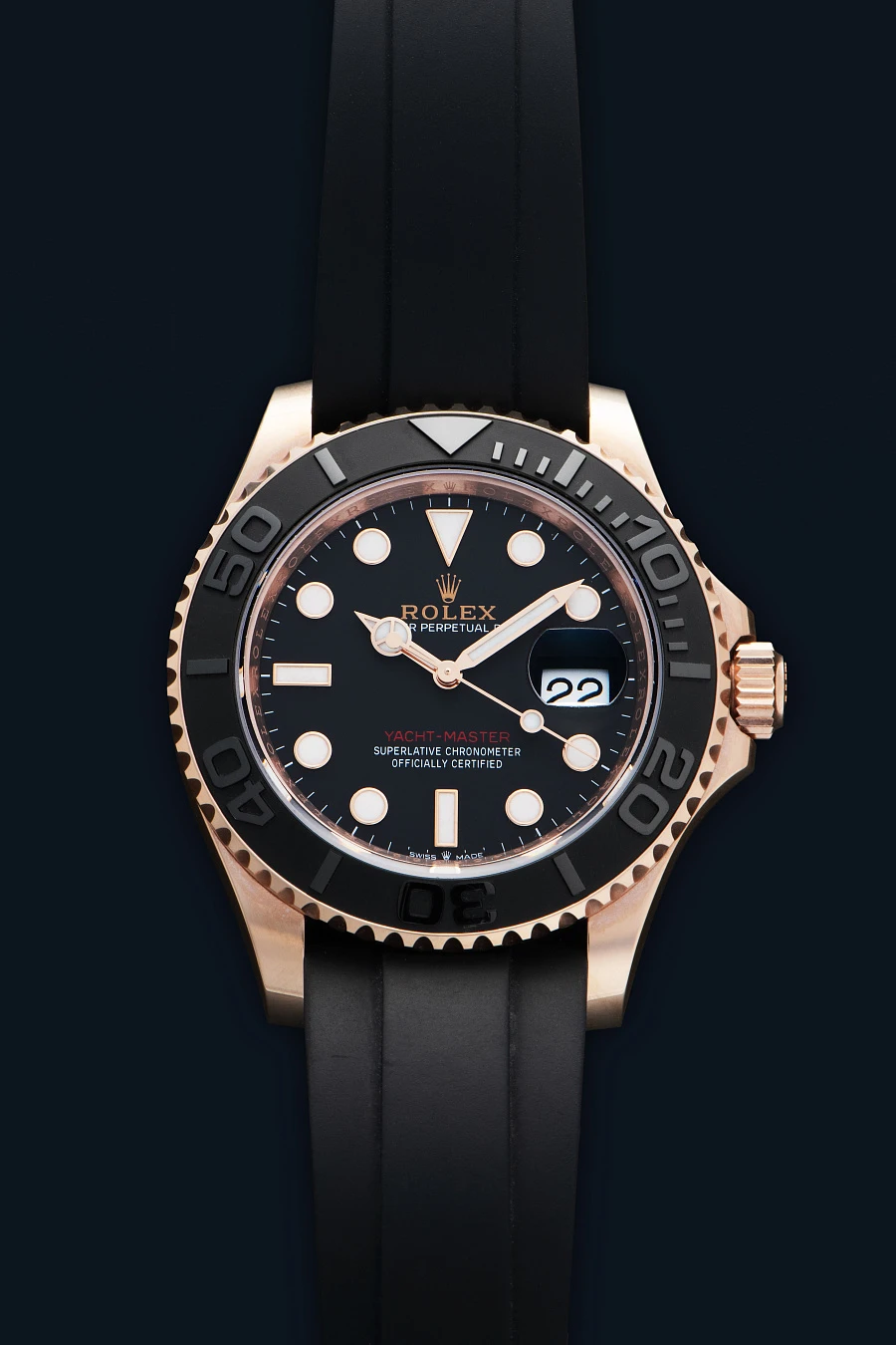 Yacht-Master Ref. 116655 in 18 Rose Gold