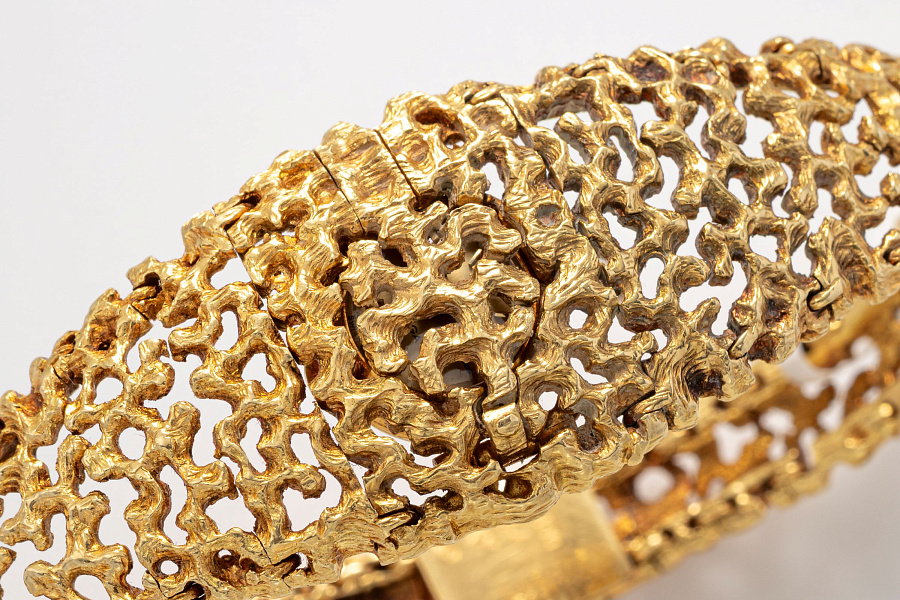 Jewelry Watch by Albert Gilbert in 18k Yellow Gold