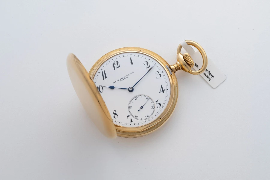 Pocket Watch in 18k Yellow Gold