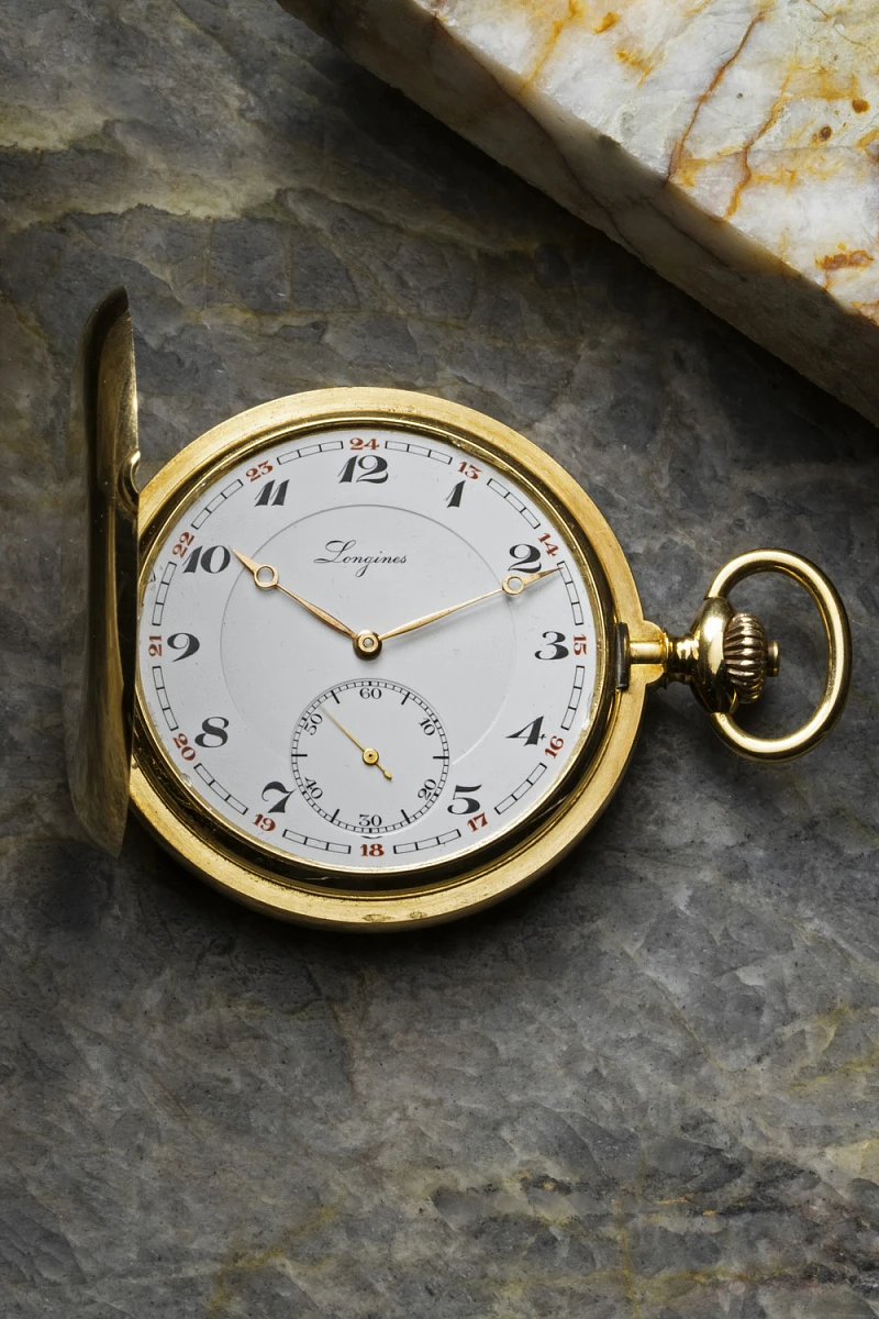 Longines Savonette Taschenuhr