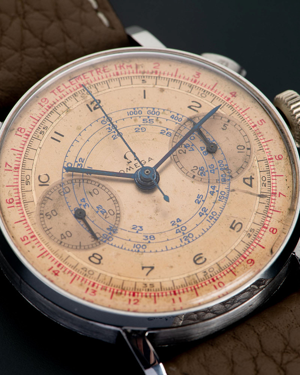 Vintage Chronograph Salmon Dial Cal. 33.3