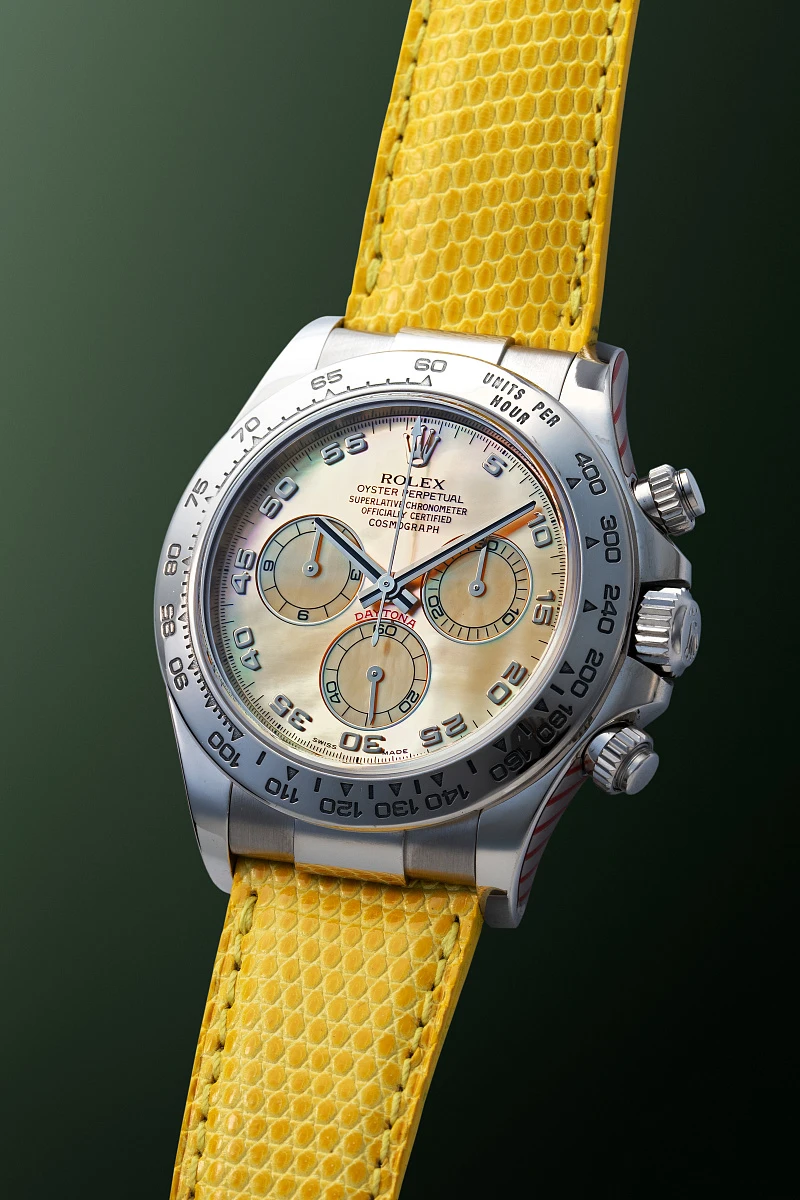 Daytona with Mother of Pearl Dial Ref. 116519 in 18k White Gold