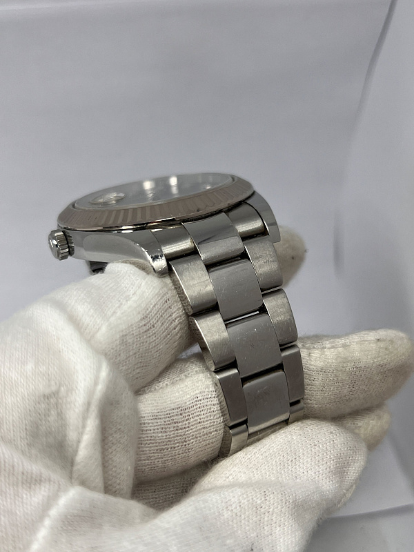 Datejust II 116334 White Rolesor ‘Monochrome’