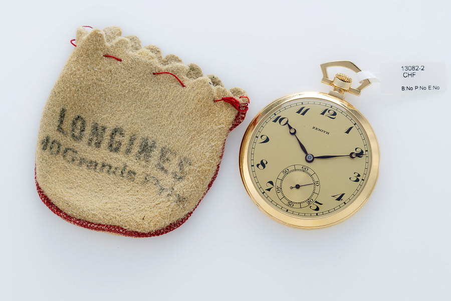 Pocket Watch in 18k Yellow Gold