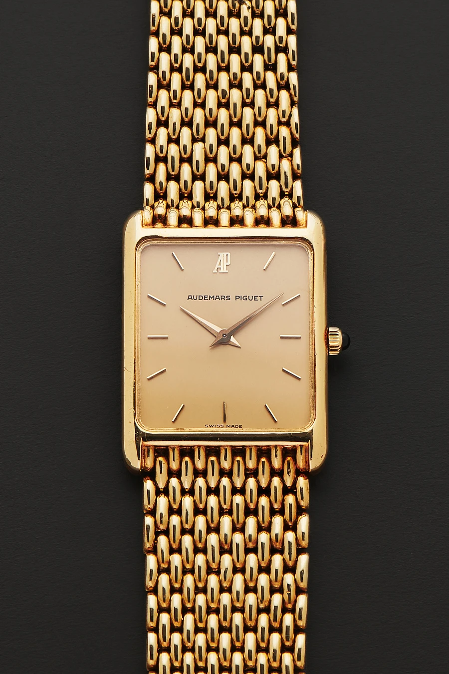 Tank in 18k Yellow Gold