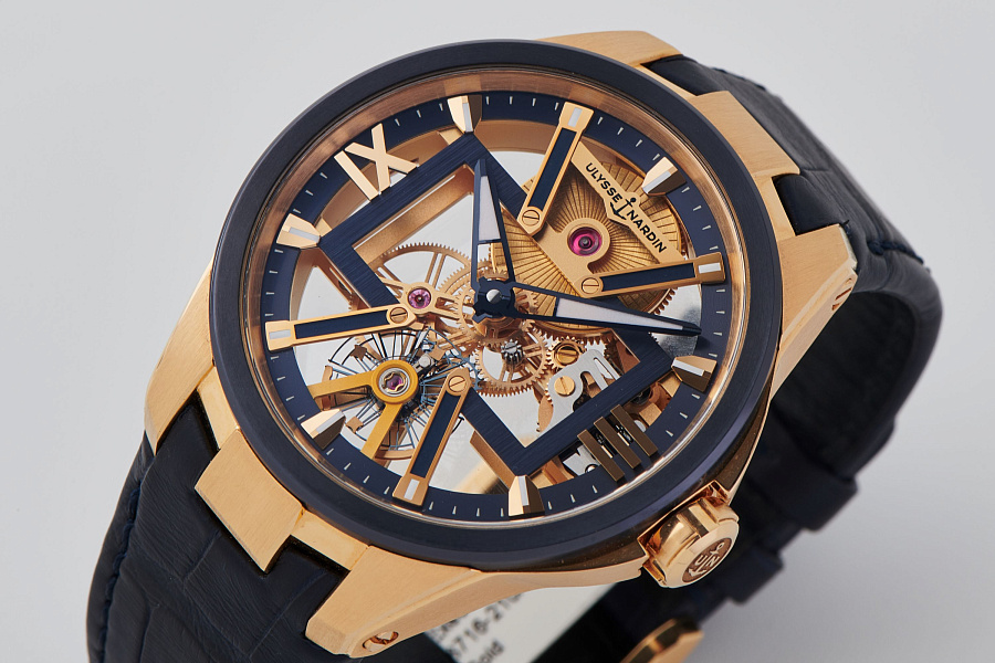 Executive Skeleton Ref. 3716-210/03 in Rose Gold