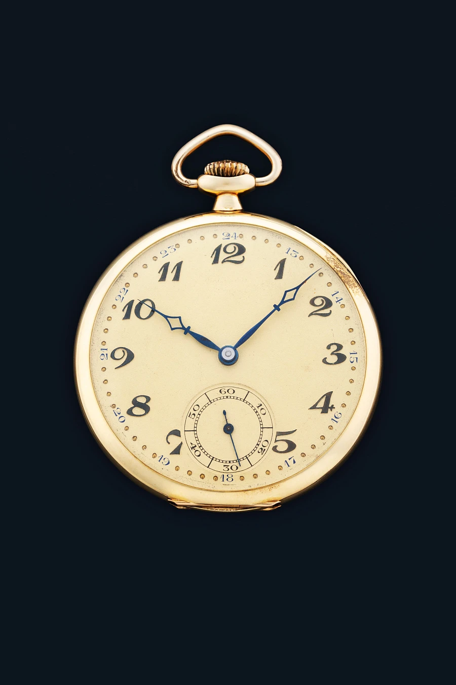 Pocket Watch in 14k Yellow Gold
