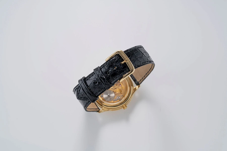 Triple Calendar Ref. 156003 in 18k Yellow Gold with Diamond Bezel