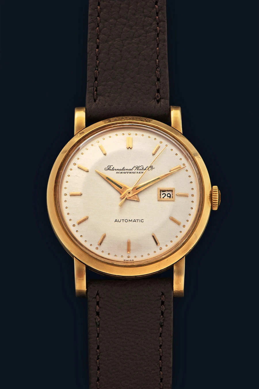 Pellaton Automatic in 18k Yellow Gold