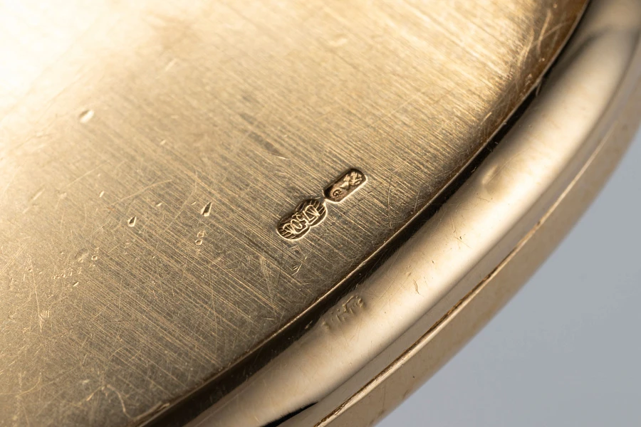 Ellipse Ref. 3738 Beyer Double-Signed in 18k Yellow Gold