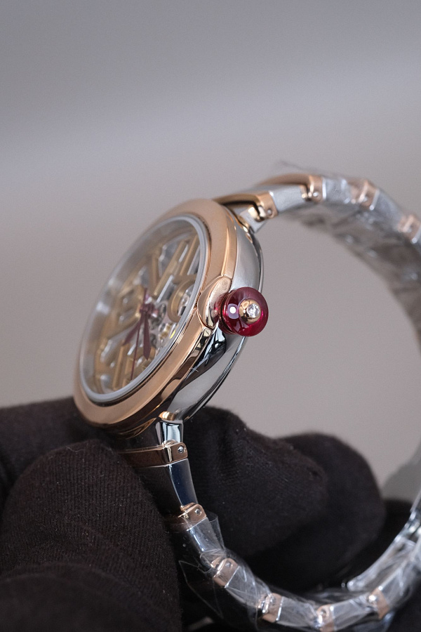 Lvcea Skeleton Steel & Rose Gold 33mm