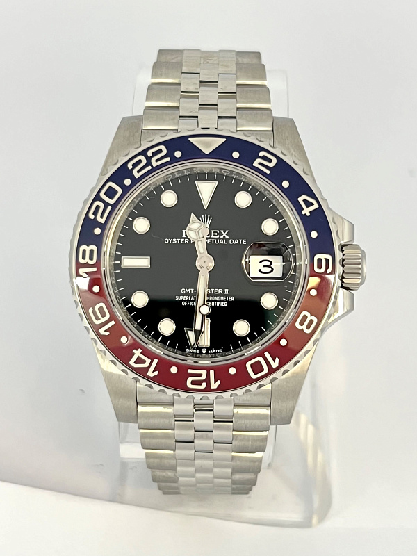 GMT-Master II Stainless Steel ‘Pepsi’