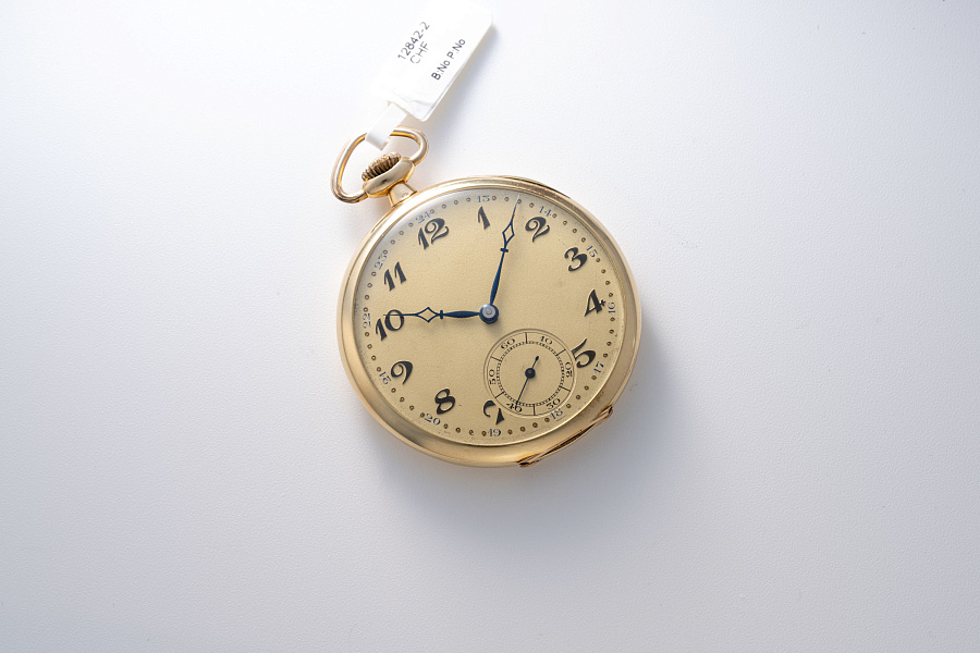 Pocket Watch in 14k Yellow Gold