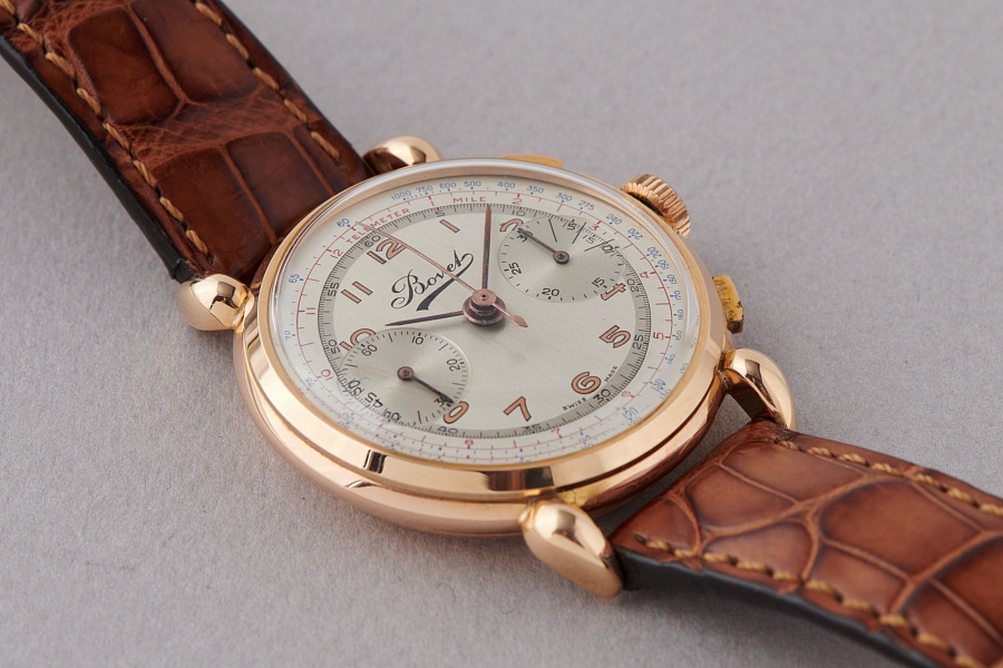 Mono-Rattrapante Chronograph in 18k Rose Gold