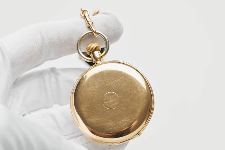Pocket Watch 18k Yellow Gold
