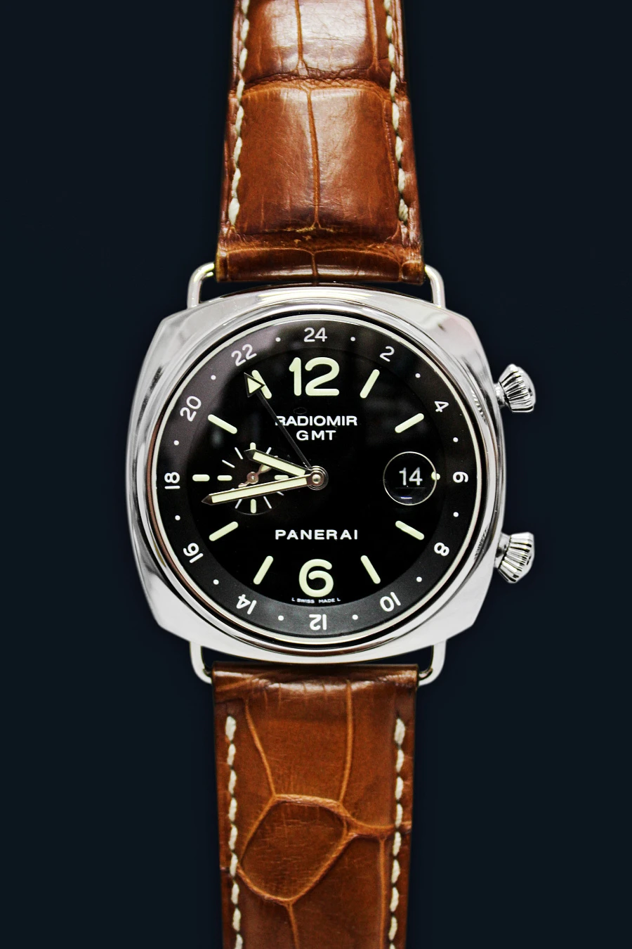 Radiomir GMT Stainless Steel Automatic PAM242 Limited Edition