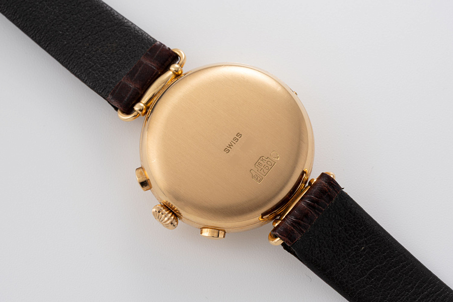 Vintage Triple Calendar Chronograph Ref. 36101 in 18k Yellow Gold