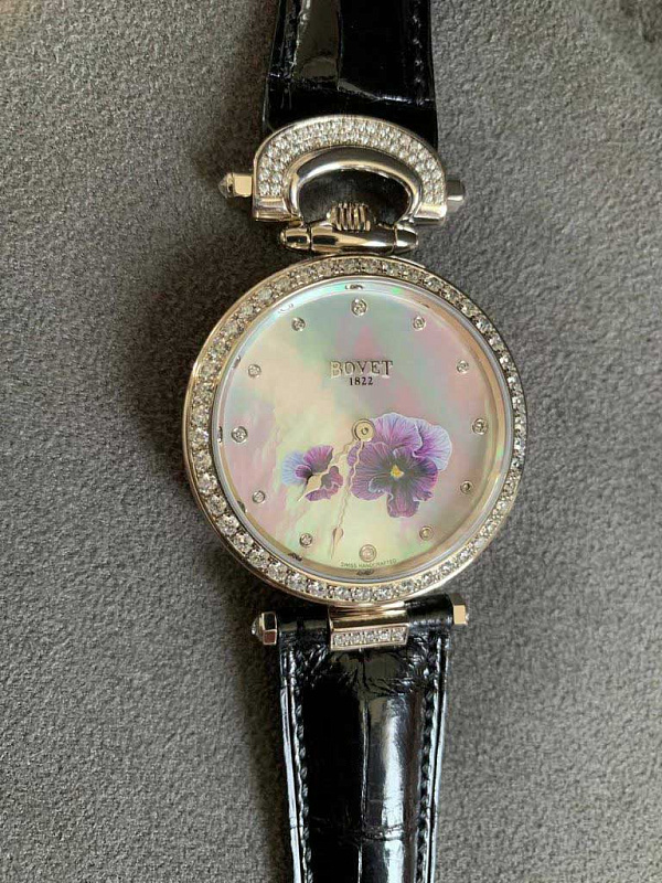 Amadeo Fleurier Mille Fleurs ‘Pansy’ White Gold