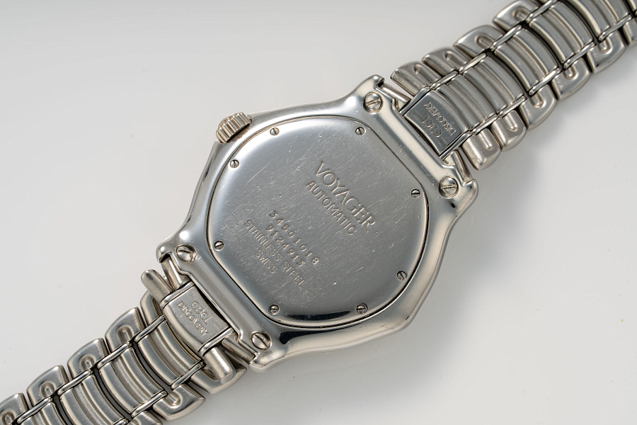Voyager World Time Ref. 9124913 in Stainless Steel