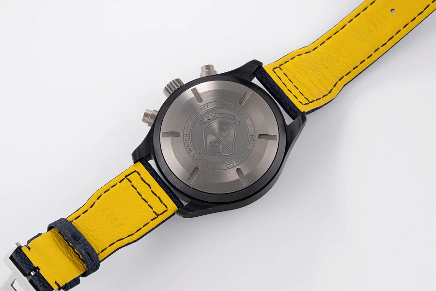 Pilot Angels Edition Flyback Chronograph Ref. IW389008 in Black Ceramic