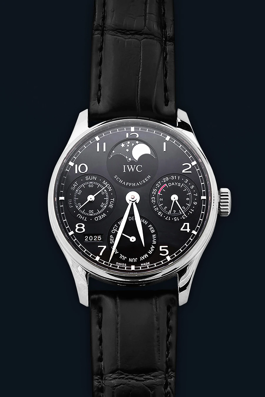 Portuguese Perpetual Calendar White Gold