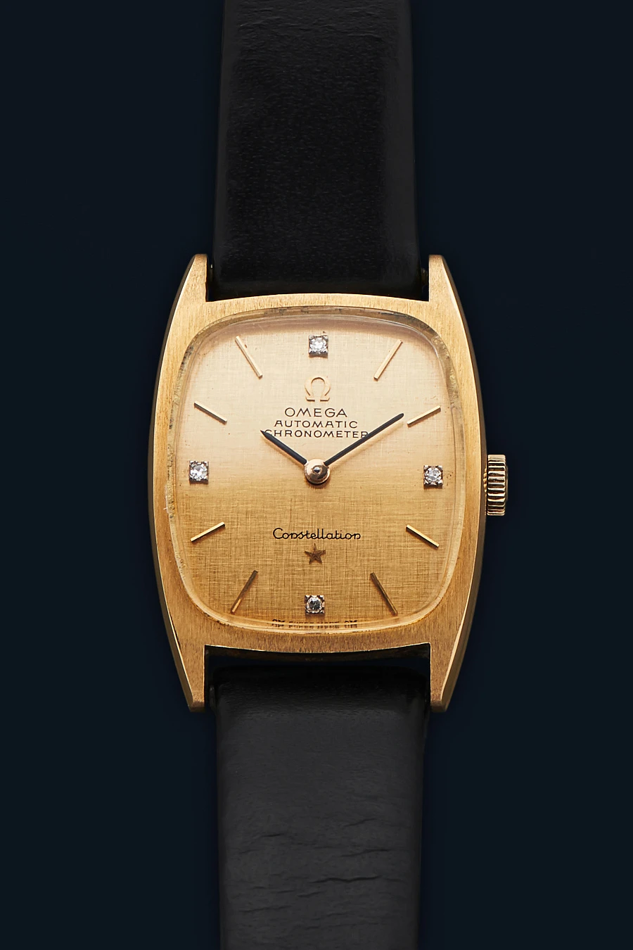 Constellation Chronometer in 18k Yellow Gold with Diamond Indices