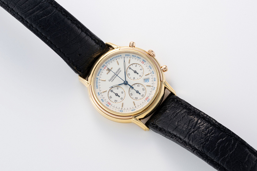 Odysseus Quartz Chronograph Ref. 165.7.3 in 18k Yellow Gold