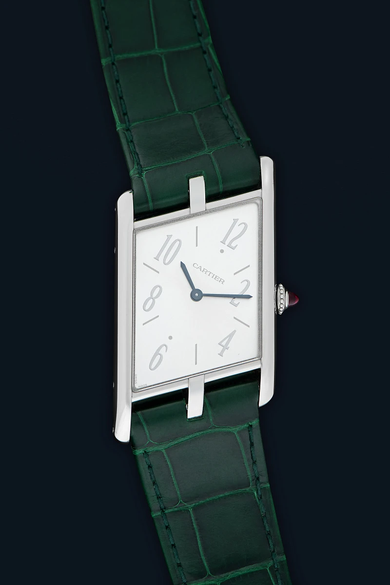 Tank Asymmetrique Ref. WGTA0042 in Platinum