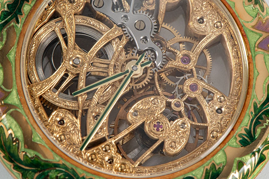 Historically Important Piece Unique Skeletonized Les Cabinotiers de Genève