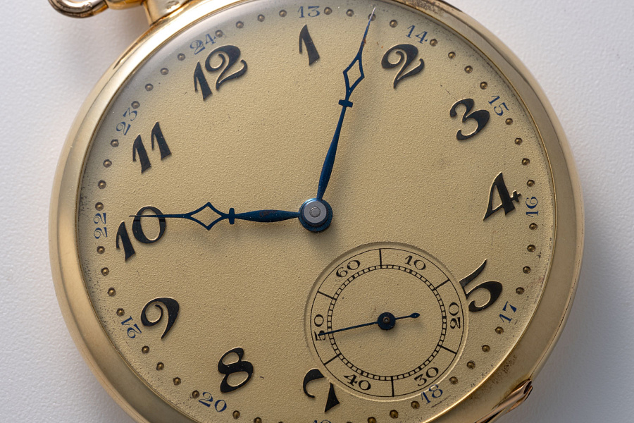 Pocket Watch in 14k Yellow Gold