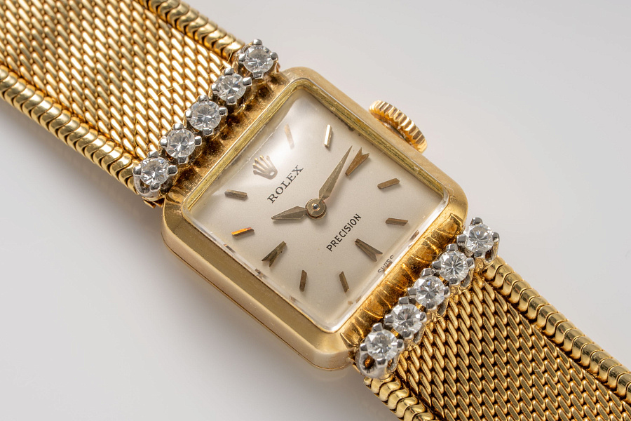 Precision Jewelry Watch Ref. 82 in 18k Yellow Gold