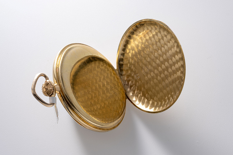 Pocket Watch in 14k Yellow Gold