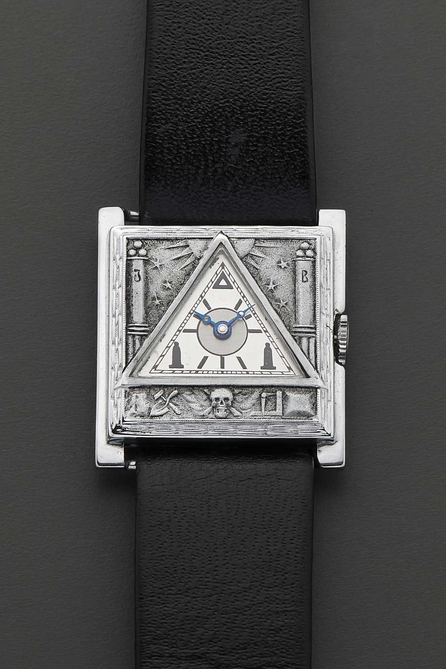 Freemasons Wristwatch in 925 Silver