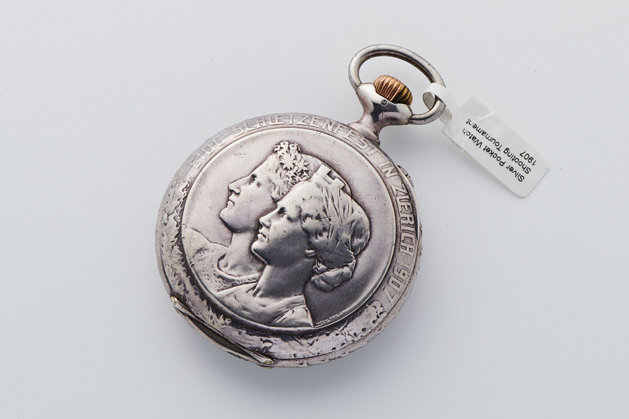 Silver Pocket Watch Shooting Tournament 1907