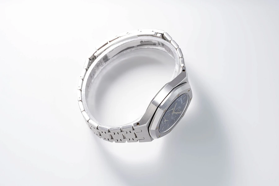 Royal Oak Dual Time Yves Klein Blue Dial Ref. 25730ST in Stainless Steel